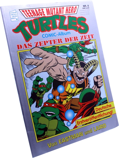 TMNT Teenage Mutant Hero Turtles Comic Album Nr. 8: Das Zepter der Zeit von Condor
